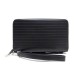 NEUF SAC DIOR HOMME WALLET ZIPPE CUIR NOIR 