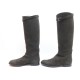 BOTTES CAVALIERES HERMES DAIM MARRON