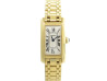 montre cartier tank americaine 1710 quartz or