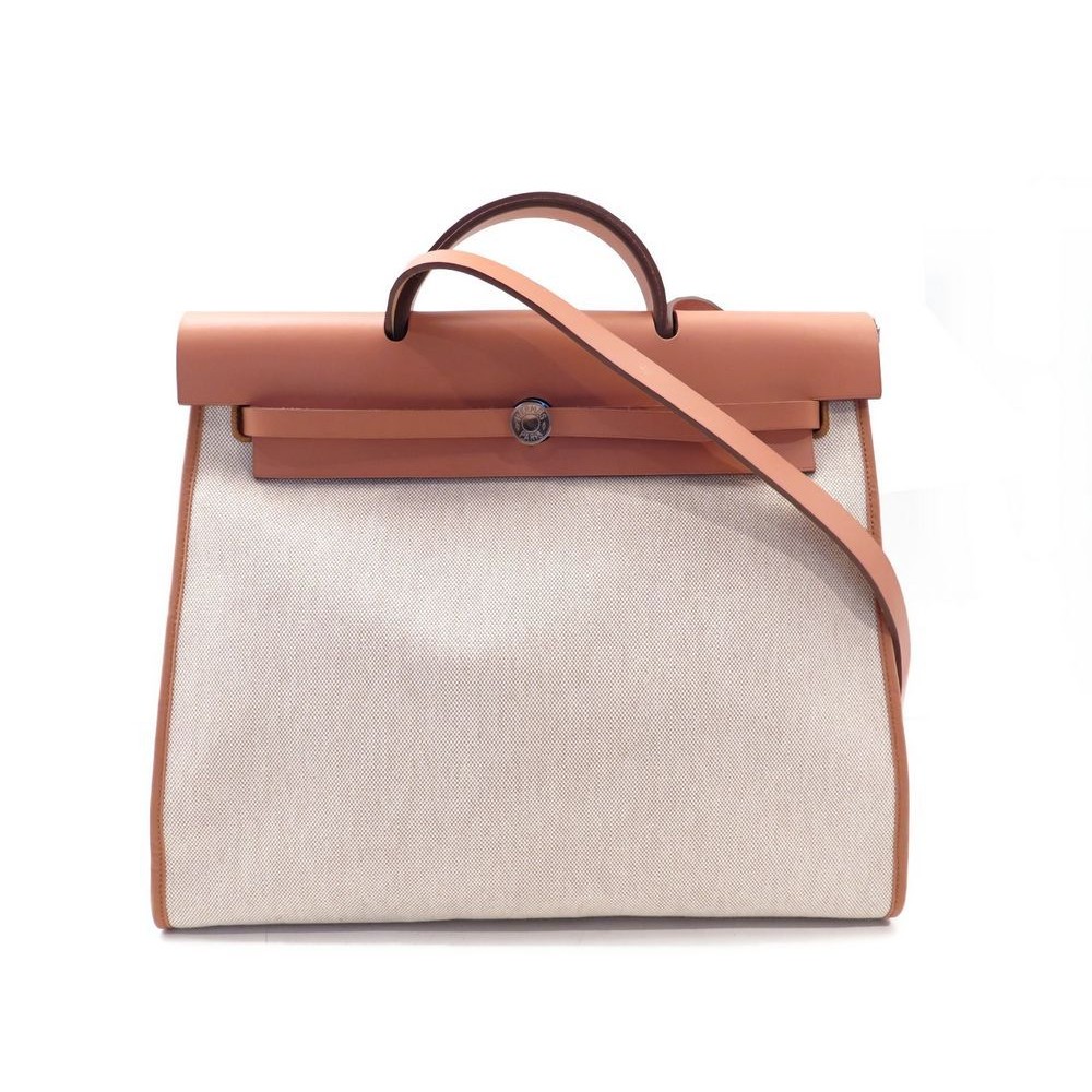 The Canvas Of The Hermes Herbag Zip Bag