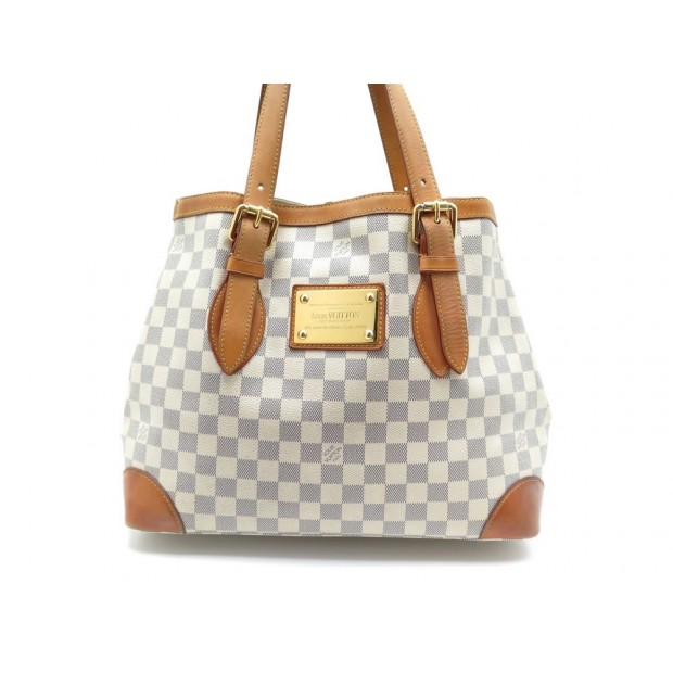 SAC A MAIN LOUIS VUITTON HAMPSTEAD GM TOILE DAMIER AZUR + BOITE HAND BAG 1310€