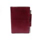 PORTE AGENDA HERMES COUVERTURE EN CUIR LEZARD ROUGE + STYLO ARGENT 925 DIARY