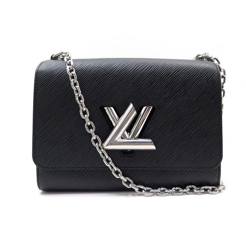 Louis Vuitton Twist and Twisty Epi MM BlackWhite in Cowhide Leather with  Goldtone  US