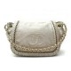 SAC A MAIN CHANEL CHAINE LOGO CC EN CUIR DORE GOLDEN LEATHER HANDBAG 3600€