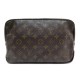 VINTAGE POCHETTE LOUIS VUITTON TROUSSE DE TOILETTE 27 TOILE MONOGRAM CLUTCH 550€