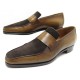 CHAUSSURES CORTHAY MOCASSINS 10 43 EN CUIR MARRON BROWN LEATHER SHOES 1400€