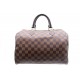 SAC A MAIN LOUIS VUITTON SPEEDY 30 CABAS EN TOILE DAMIER EBENE BOITE PURSE 760€