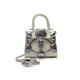 NEUF BIJOU DE SAC DELVAUX MINIATURE LE BRILLANT CHARM LA BELGITUDE ATOMIUM 750€