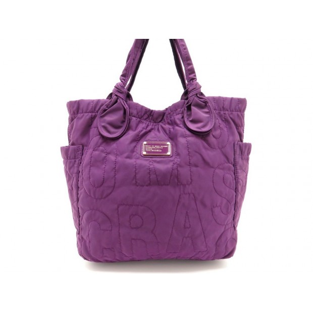 NEUF SAC A MAIN MARC BY MARC JACOBS TOILE NYLON CABAS TOTE 