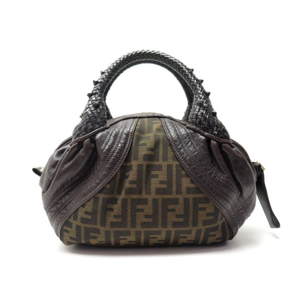 sac a main fendi zucca mini spy pm 8bl078 toile