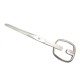 NEUF CISEAUX HERMES EN METAL ARGENTE POUR BUREAU COUPE PAPIER SILVER SCISSORS