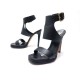 CHAUSSURES YVES SAINT LAURENT SANDALES A TALONS 259485 38.5 EN CUIR SHOES 695€