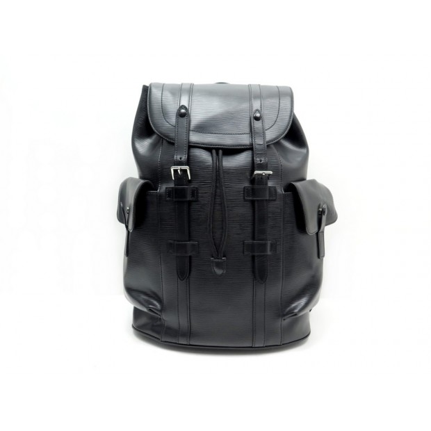 LOUIS VUITTON Backpack Daypack M50159 Christopher PM Epi Leather Black –