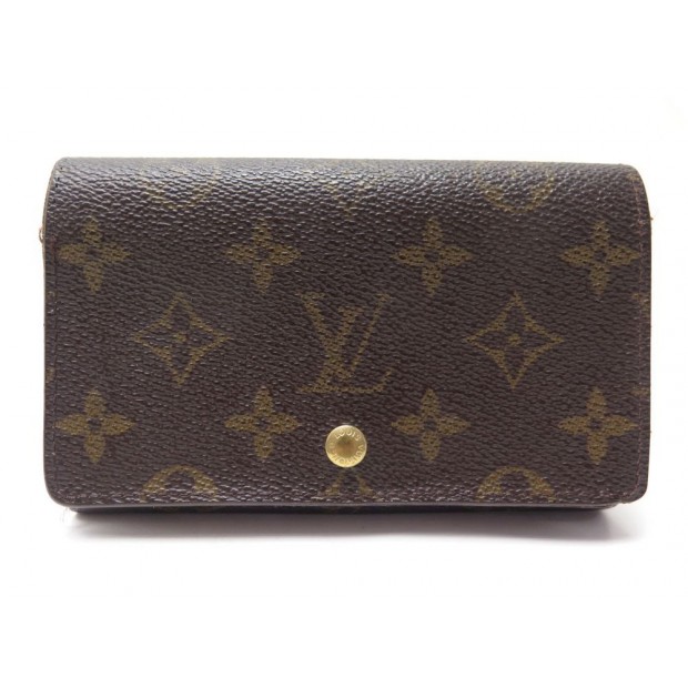 PORTEFEUILLE LOUIS VUITTON MONOGRAM PORTE MONNAIE CARTES WALLET BILLFOLD