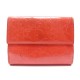 PORTEFEUILLE CHRISTIAN DIOR PORTE MONNAIE CUIR MONOGRAMME CORAIL LEATHER WALLET