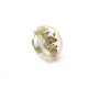 NEUF BAGUE LOUIS VUITTON INCLUSION MONOGRAM LV T 52 RESINE TRANSPARENT RING 310€