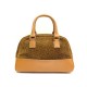 VINTAGE SAC A MAIN CELINE EN CUIR GOLD & DAIM MARRON SUEDE LEATHER HANDBAG 790€