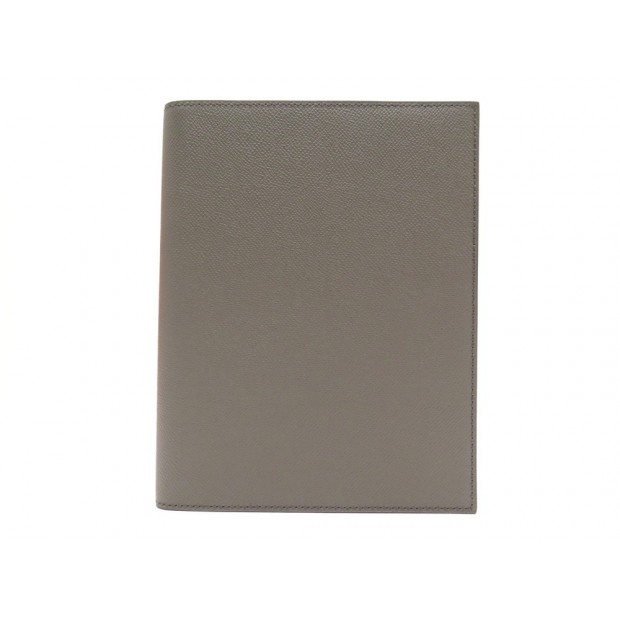 NEUF SEMAINIER INTERNATIONAL HERMES AGENDA RECHARGE 2020 CUIR GRAINE TAUPE 1035€