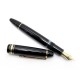 STYLO PLUME MONTBLANC MEISTERSTUCK PISTON NOIR + BOITE 