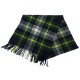 ECHARPE BURBERRYS MOTIF VINTAGE CHECK TARTAN CACHEMIRE VERT CASHMERE SCARF 420€