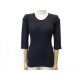 NEUF PULL LORO PIANA 48 IT 34 FR S CACHEMIRE BLEU MARINE NEW BLUE SWEATER 1300€