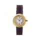 MONTRE MUST DE CARTIER TRINITY 2735 27 MM QUARTZ VERMEIL PLAQUE OR WATCH 2500€