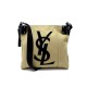 SAC A MAIN YVES SAINT LAURENT LOGO YSL 133164 BANDOULIERE TOILE CAMEL BAG 890€