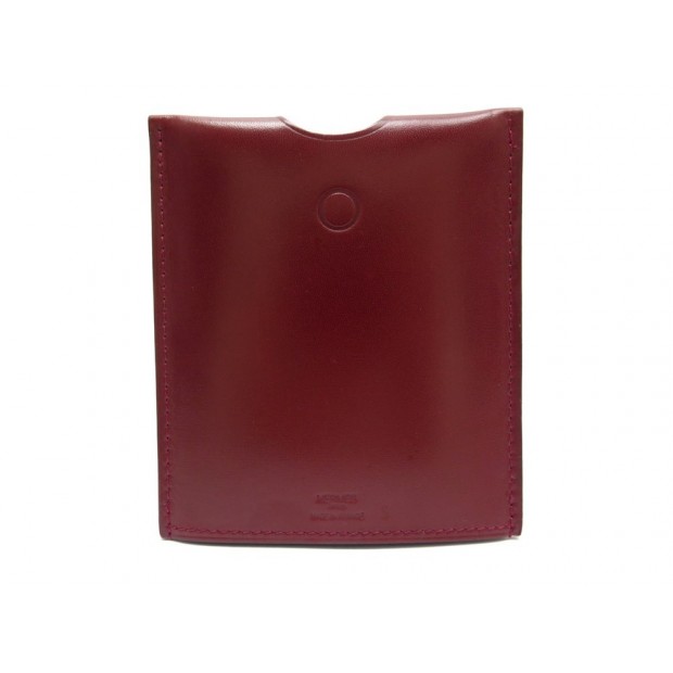 NEUF LAMPE DE POCHE HERMES IN THE POCKET EN CUIR BOX ROUGE LEATHER FLASH LIGHT