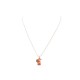 COLLIER GINETTE NY EVER 49 CM EN OR ROSE 18K 4GR PINK GOLD NECKLACE JEWEL 1200€