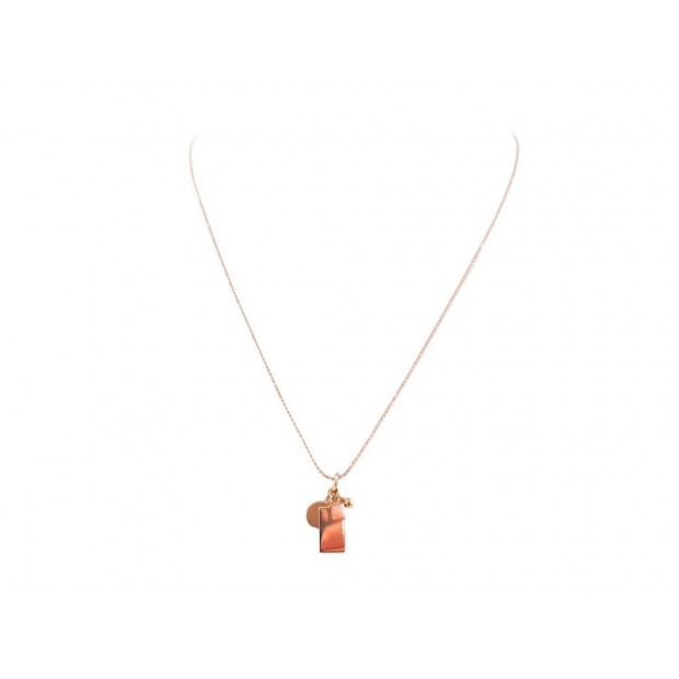 COLLIER GINETTE NY EVER 49 CM EN OR ROSE 18K 4GR PINK GOLD NECKLACE JEWEL 1200€