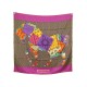 NEUF FOULARD HERMES A CHEVAL SUR MON CARRE 90 BARRET SOIE +BOITE SILK SCARF 375€