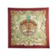 FOULARD HERMES ALOHA CARRE 90 PAR BOURTHOUMIEUX EN SOIE + BOITE SILK SCARF 375€