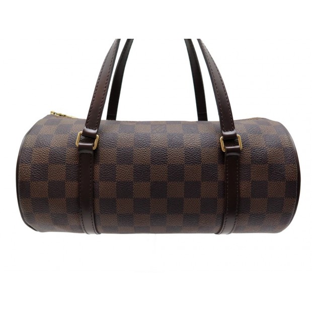 SAC A MAIN LOUIS VUITTON PAPILLON 28 EN TOILE DAMIER EBENE N51303 HAND BAG 895€