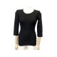 NEUF PULL LORO PIANA 38 IT 34 FR S CACHEMIRE NOIR BLACK CASHMERE SWEATER 1300€