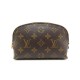 TROUSSE LOUIS VUITTON POCHETTE COSMETIQUE M47515 EN TOILE MONOGRAM MARRON 295€