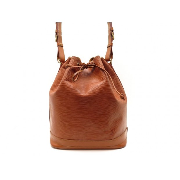 SAC A MAIN LOUIS VUITTON NOE GM M4008 CUIR EPI GOLD CAMEL LEATHER HAND BAG 1640€