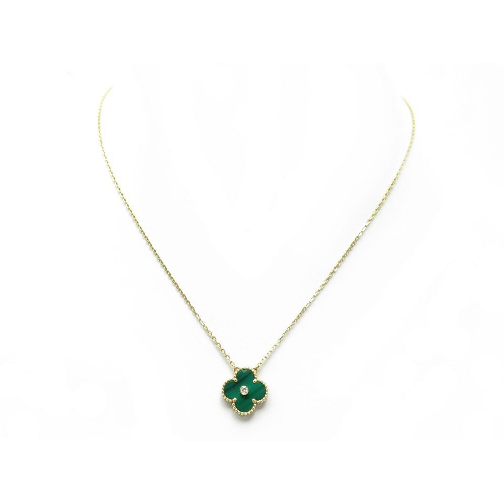 van cleef arpels alhambra malachite