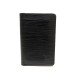 NEUF PORTEFEUILLE LOUIS VUITTON ORGANIZER DE POCHE CUIR EPI NOIR BILLFOLD 260 