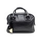 SAC A MAIN DOLCE & GABBANA LILY EN CUIR NOIR BLACK LEATHER HAND BAG PURSE 1255€