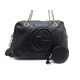 SAC GUCCI SOHO CUIR NOIR + PORTE MONNAIE