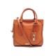 SAC A MAIN BURBERRY BANDOULIERE EN CUIR GRAINE ORANGE LEATHER HANDBAG 1395€