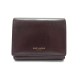 PORTEFEUILLE SAINT LAURENT 328598 PORTE MONNAIE EN CUIR BORDEAUX WALLET 395€