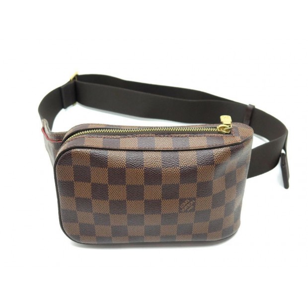 SAC BANANE LOUIS VUITTON GERONIMOS BANDOULIERE N51994 TOILE DAMIER EBENE 1750€