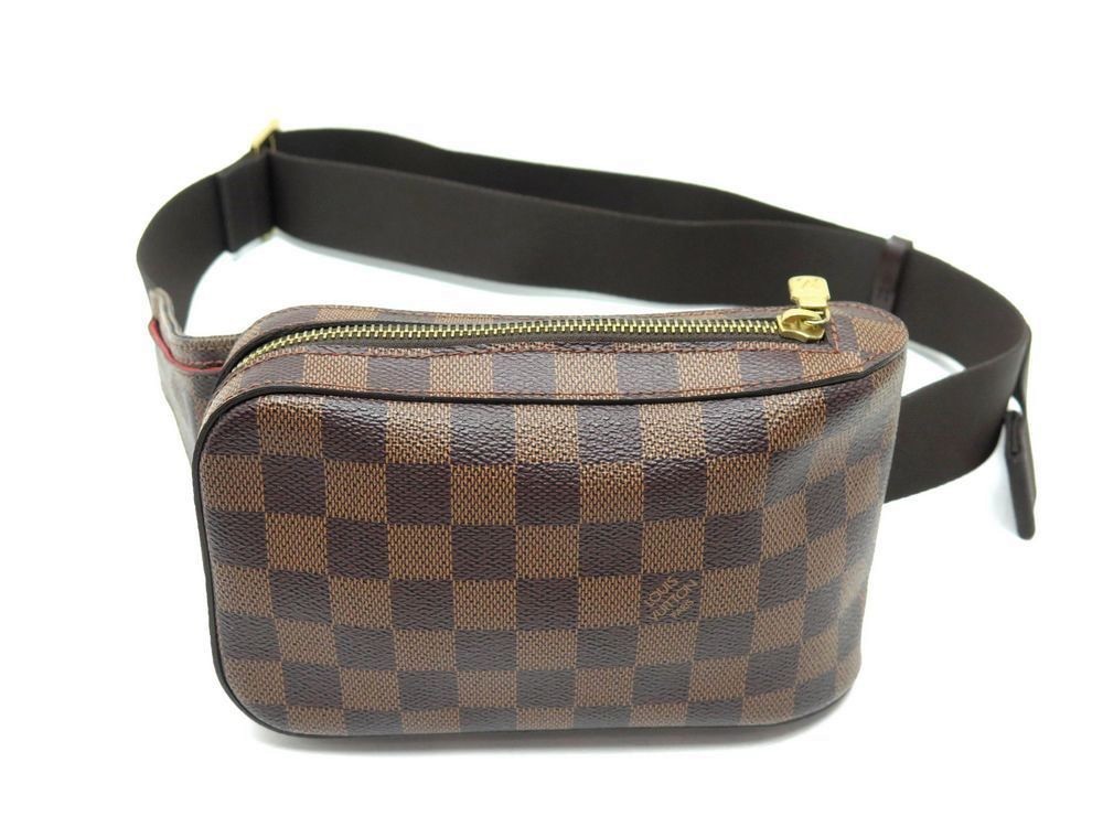 LOUIS VUITTON Geronimos unisex body bag N51994 Damier ebene at 1stDibs