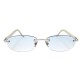 MONTURE DE LUNETTES DE SOLEIL CARTIER BELLAGIO 811801 BLANC NOIR SUNGLASSES 630€