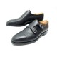 CHAUSSURES JM WESTON 237 8.5D 42.5 MOCASSINS DOUBLE BOUCLE CUIR BOX NOIR 935€