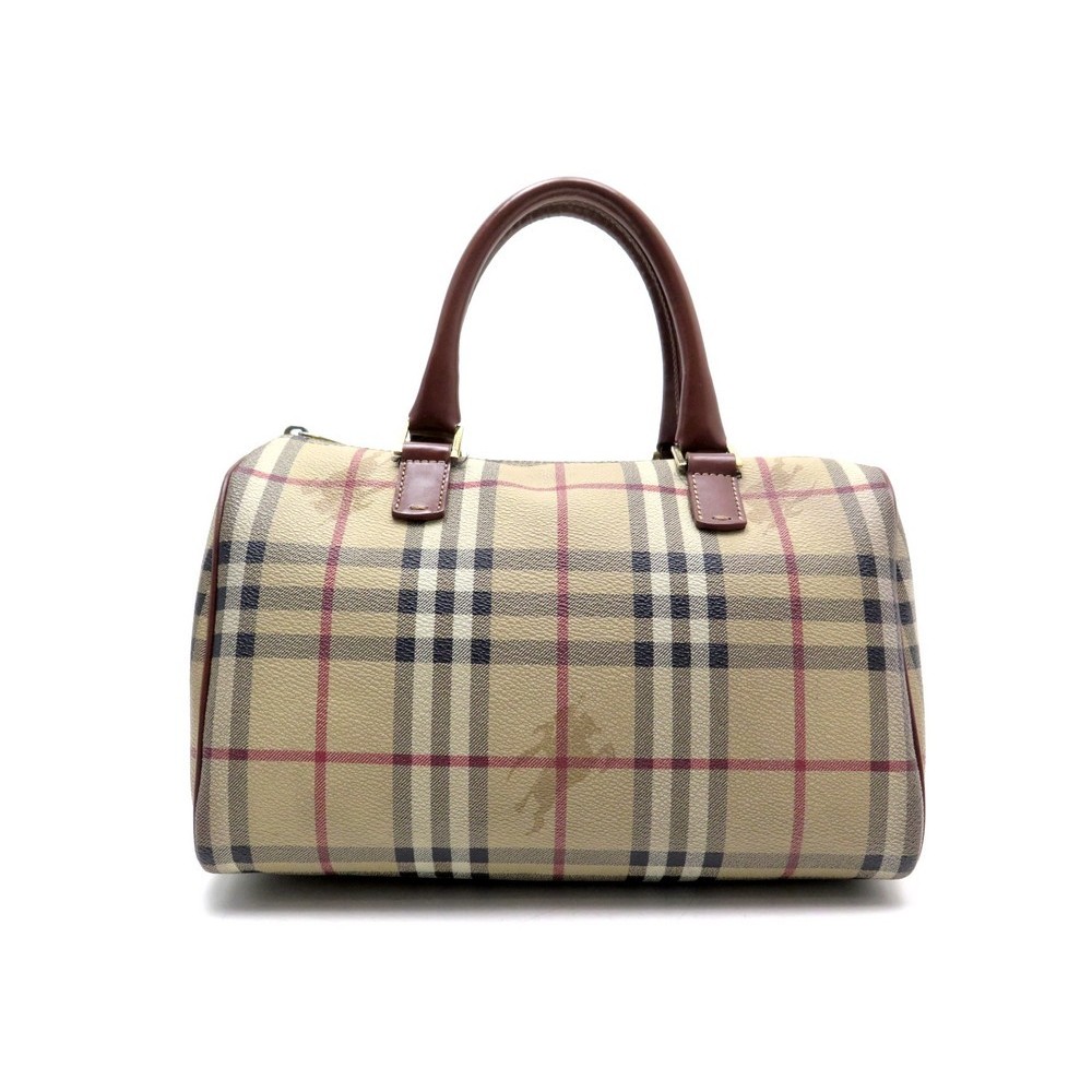 burberry bowling tartan motif ...