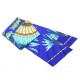 NEUF FOULARD HERMES MAXI TWILLY BRAZIL SOIE BLEU BOURTHOUMIEUX SILK SCARF 295€