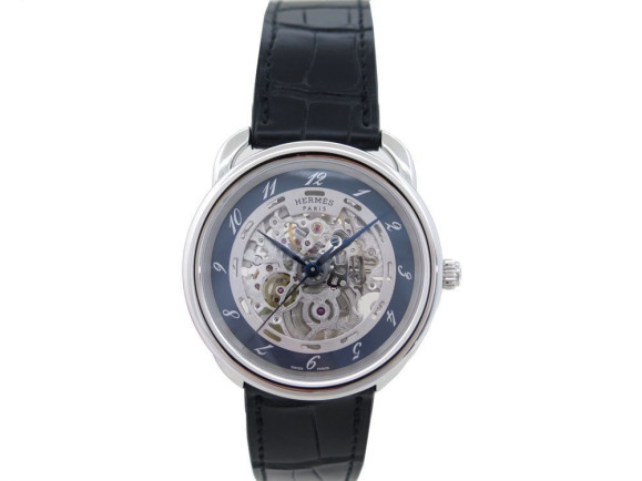  montre hermes arceau squelette ar6.710a 41 mm