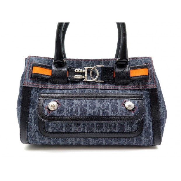 NEUF SAC A MAIN CHRISTIAN DIOR LIGNE DE VOL BLD44274 DENIM MONOGRAMME BLEU 890€